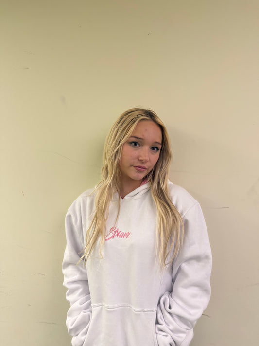 born to glow hoodie (pink)