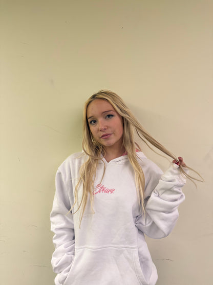 born to glow hoodie (pink)